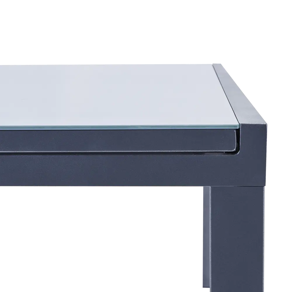 Стол садовый BEGINIA Lyra 180-260x90x74 см алюминий серый STLM-2151410 - Вид №11