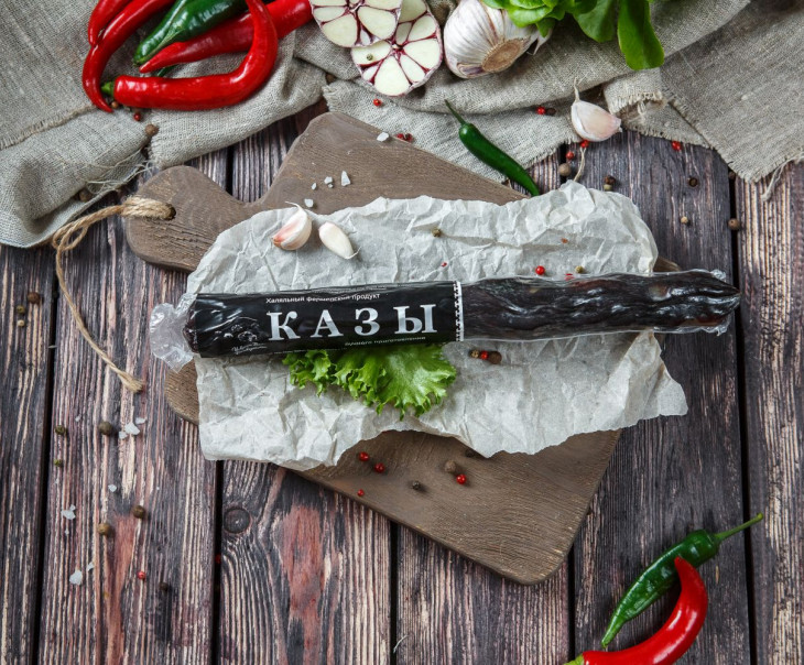 4709 Казы сыровяленый "Халяль" Вкусляндия  - Вид №2