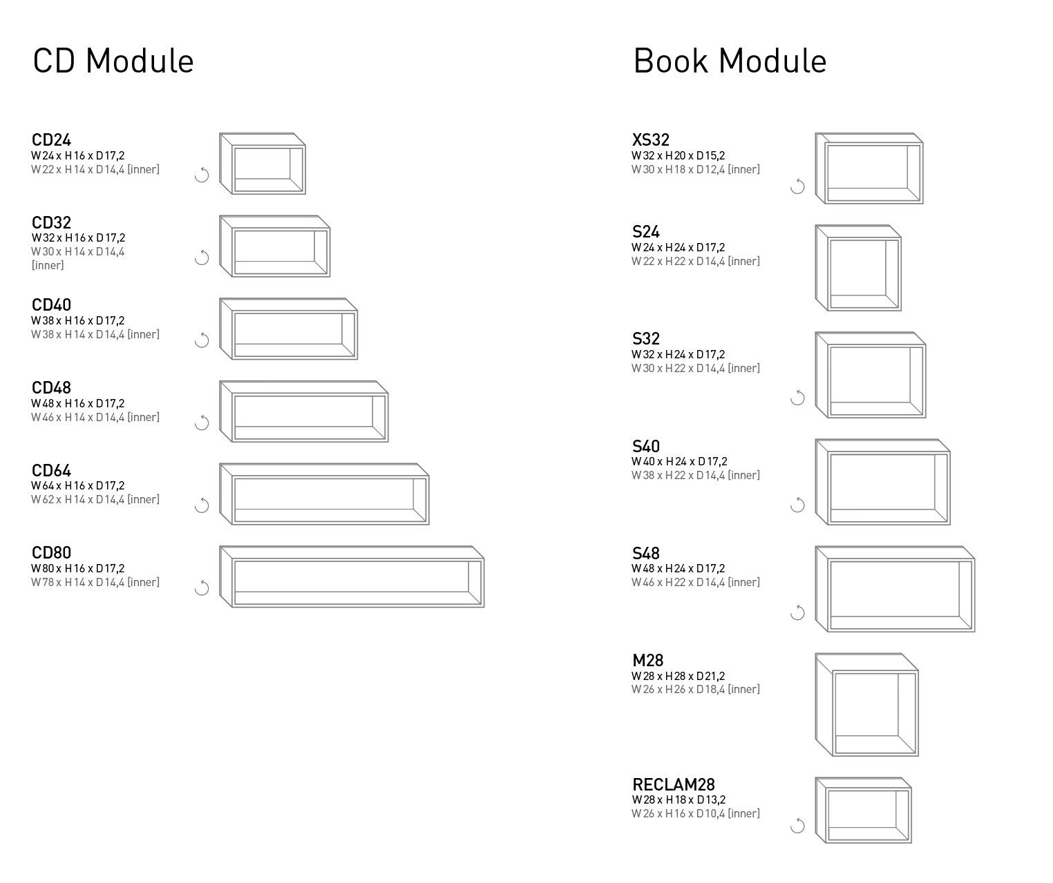Модульная Книжная полка Cubit by Mymito ARCH-00126552 - Вид №90