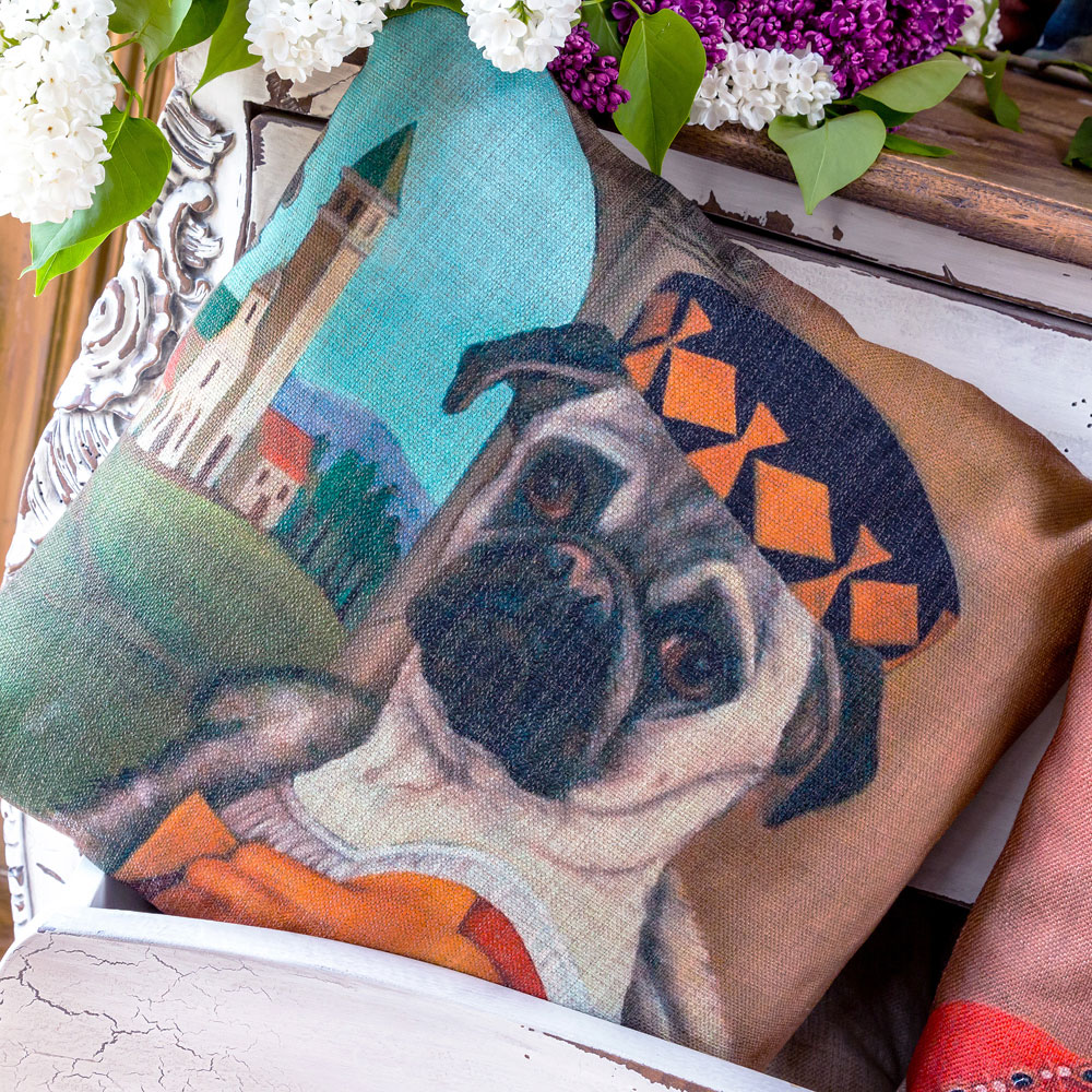 2719018 Арт-подушка «Музейный экспонат», версия 43 «Норковое манто» Object Desire  - Вид №2