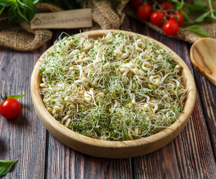 4993 Проростки маша с люцерной Вкусляндия  - Вид №1