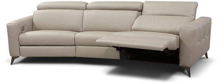 Rossini Sofas Изогнутый регулируемый кожаный диван sun-id-1509203 - Вид №5