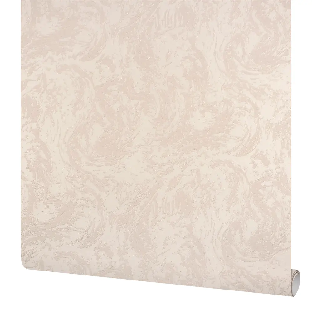 BELVINIL Аликанте: кремовые флизелиновые обои с абстрактным узором 89407981 STLM-1566614