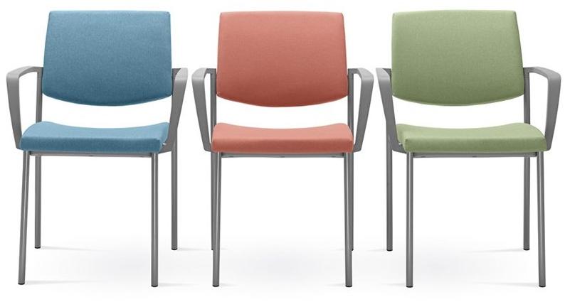 LD Seating Стул для конференций штабелируемый с подлокотниками Seance art 193 br - Вид №5