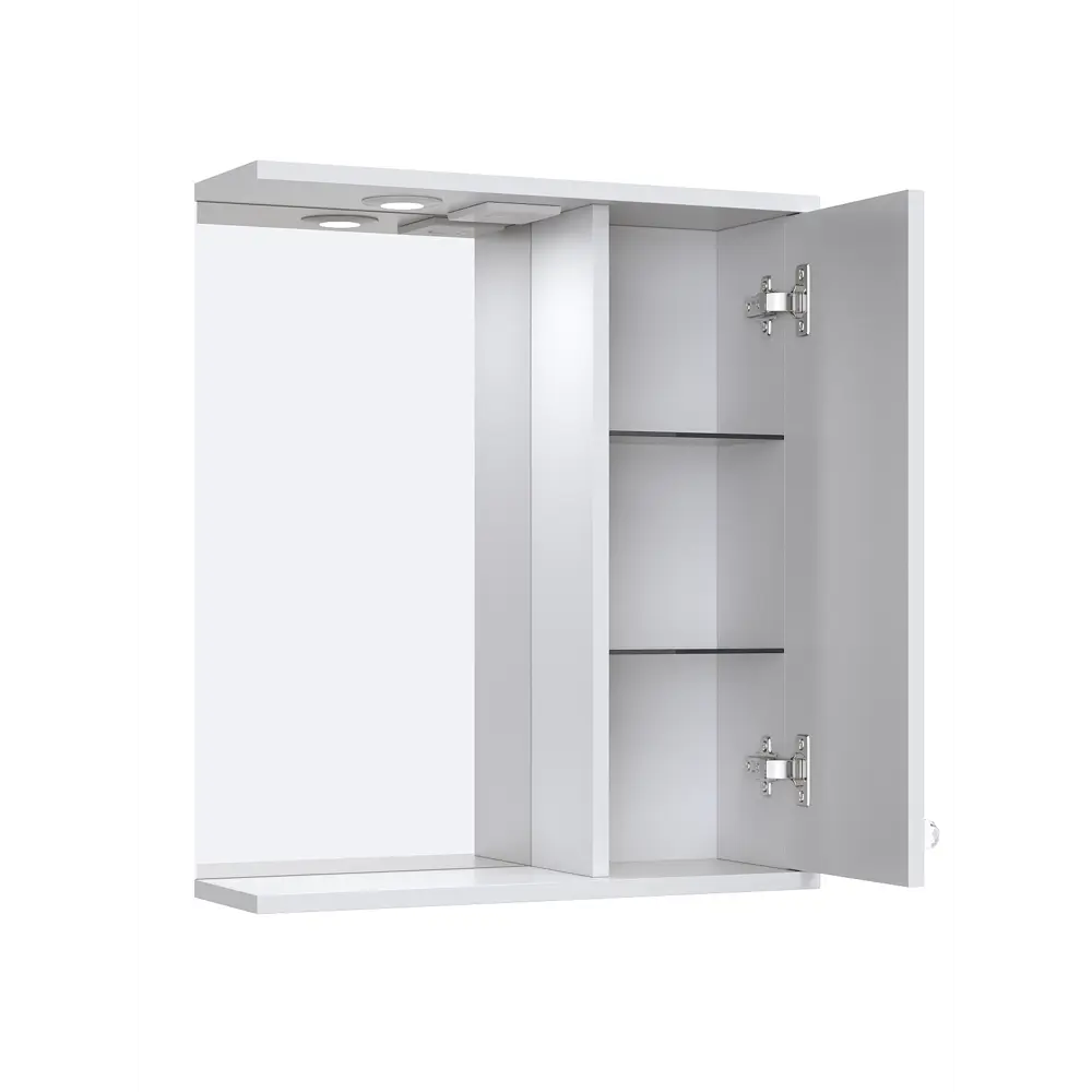 Santreyd Роллс - Зеркальный шкаф с LED-подсветкой для ванной 65×72 см 85235130 STLM-0060275 - Вид №1