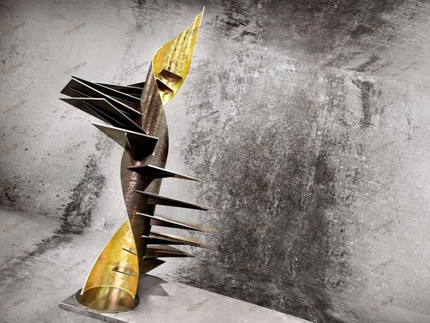 Officine Sandrini Винтовая винтовая лестница из железа sun-id-1400263