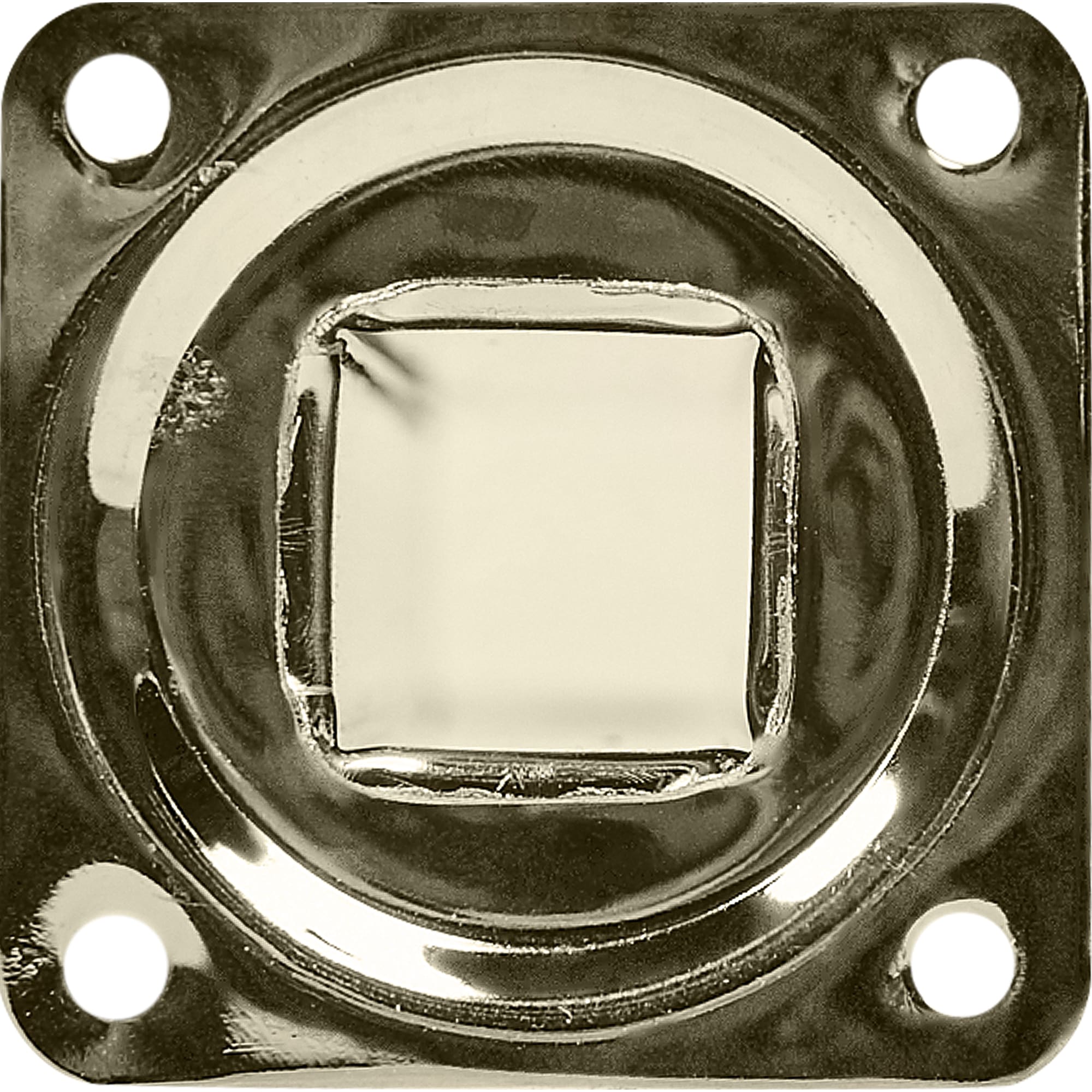 82732780 Ножка квадратная 400х25 мм, сталь, цвет никель Santreyd  - Вид №3