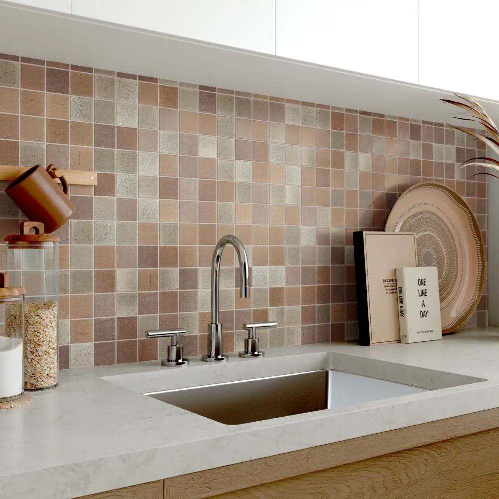 Мозаика керамическая Artens Metropoly 30x30 см цвет коричневый, 20 шт STLM-2192280