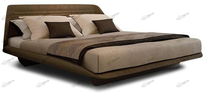 Reflex Двуспальная кровать в коже Segno sun-id-1408171