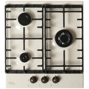 5346131 Газовая варочная поверхность Oasis P-3MRT (B)
