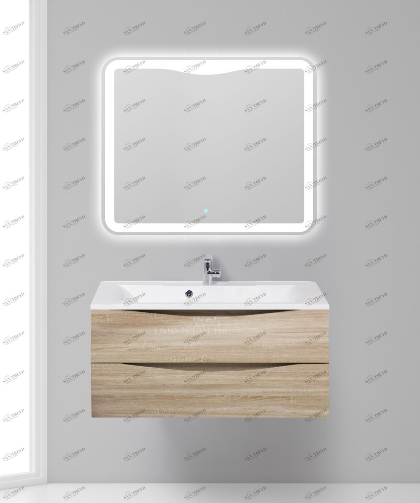 Мебель для ванной BelBagno MARINO-1000-2C-SO-WO-P 
