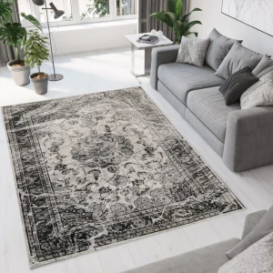 Ковер вискоза Рим 814X 120x180 см цвет серый