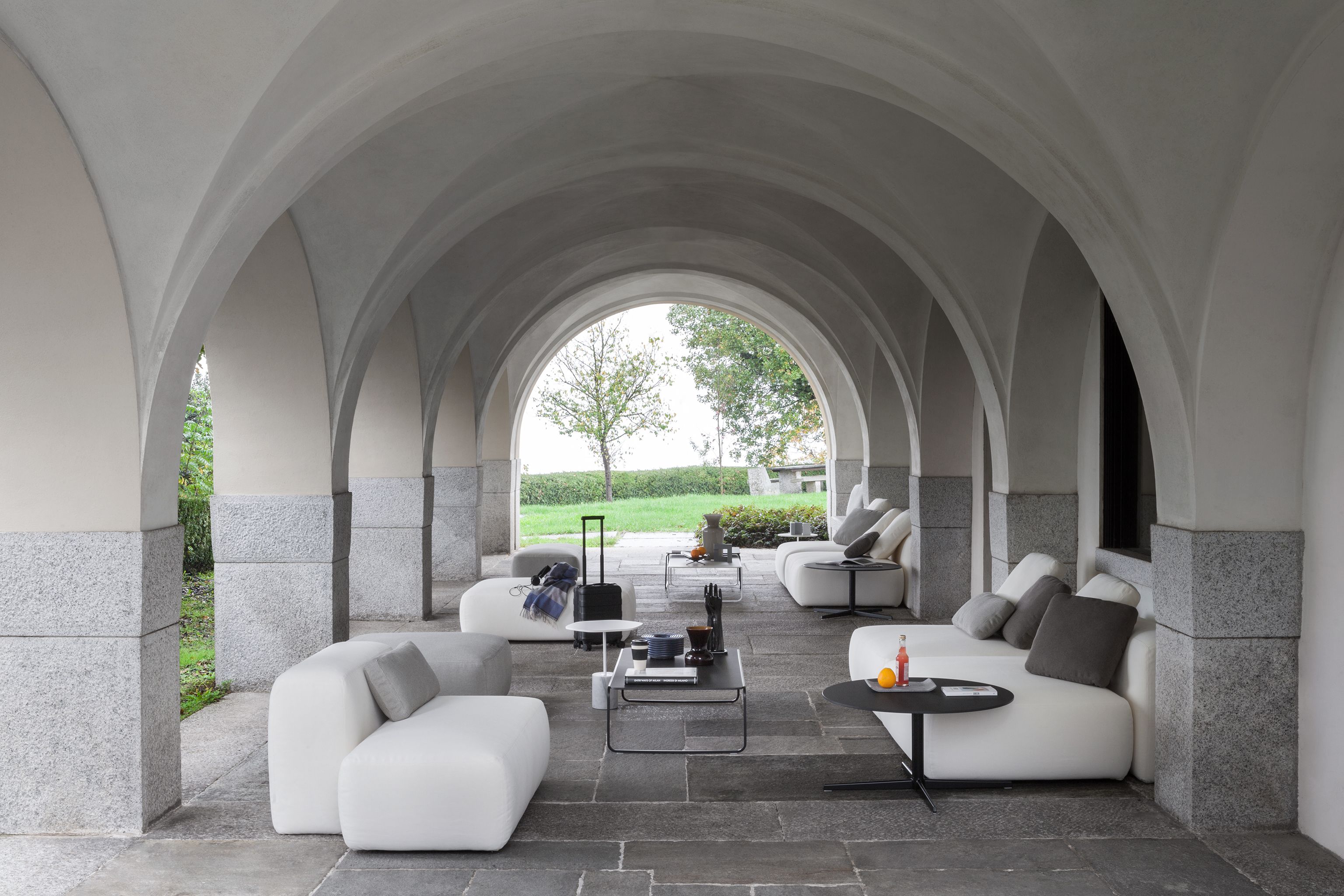 Тканевый модульный садовый диван Lapalma Plus OUTDOOR ARCH-00095372 - Вид №2