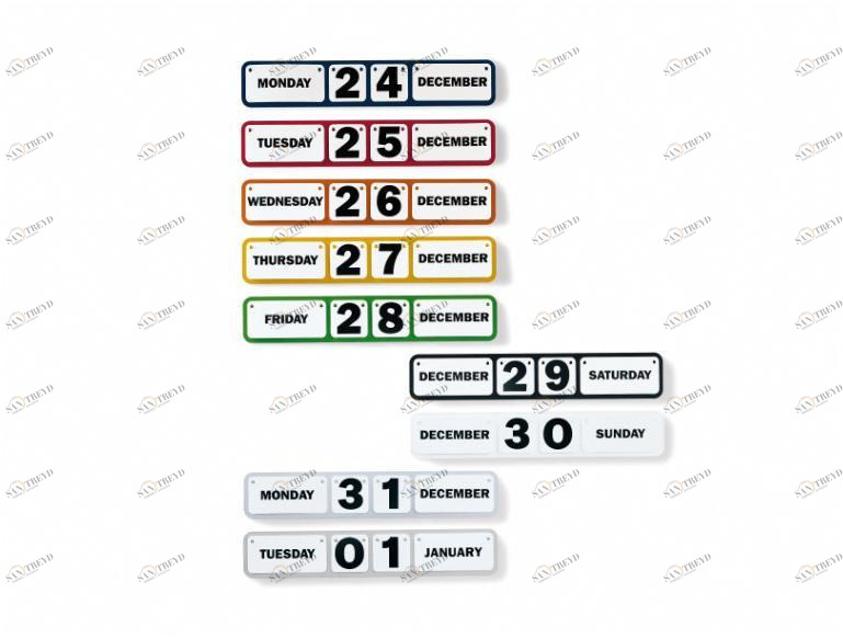 YDF Металлический календарь sun-id-1415757