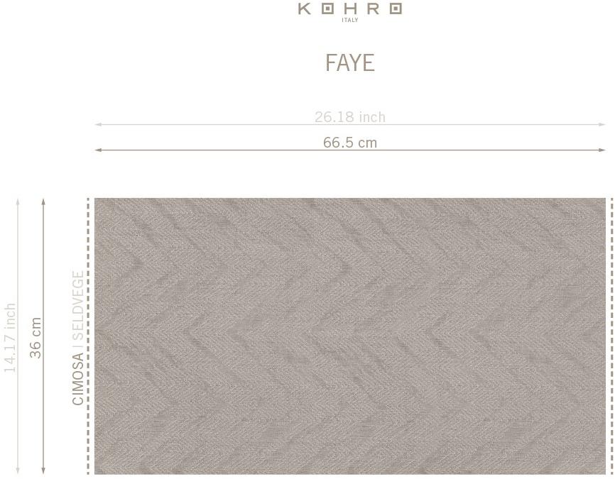 KOHRO Хлопковая ткань с графическими мотивами A gong on the river K0064294  - Вид №8