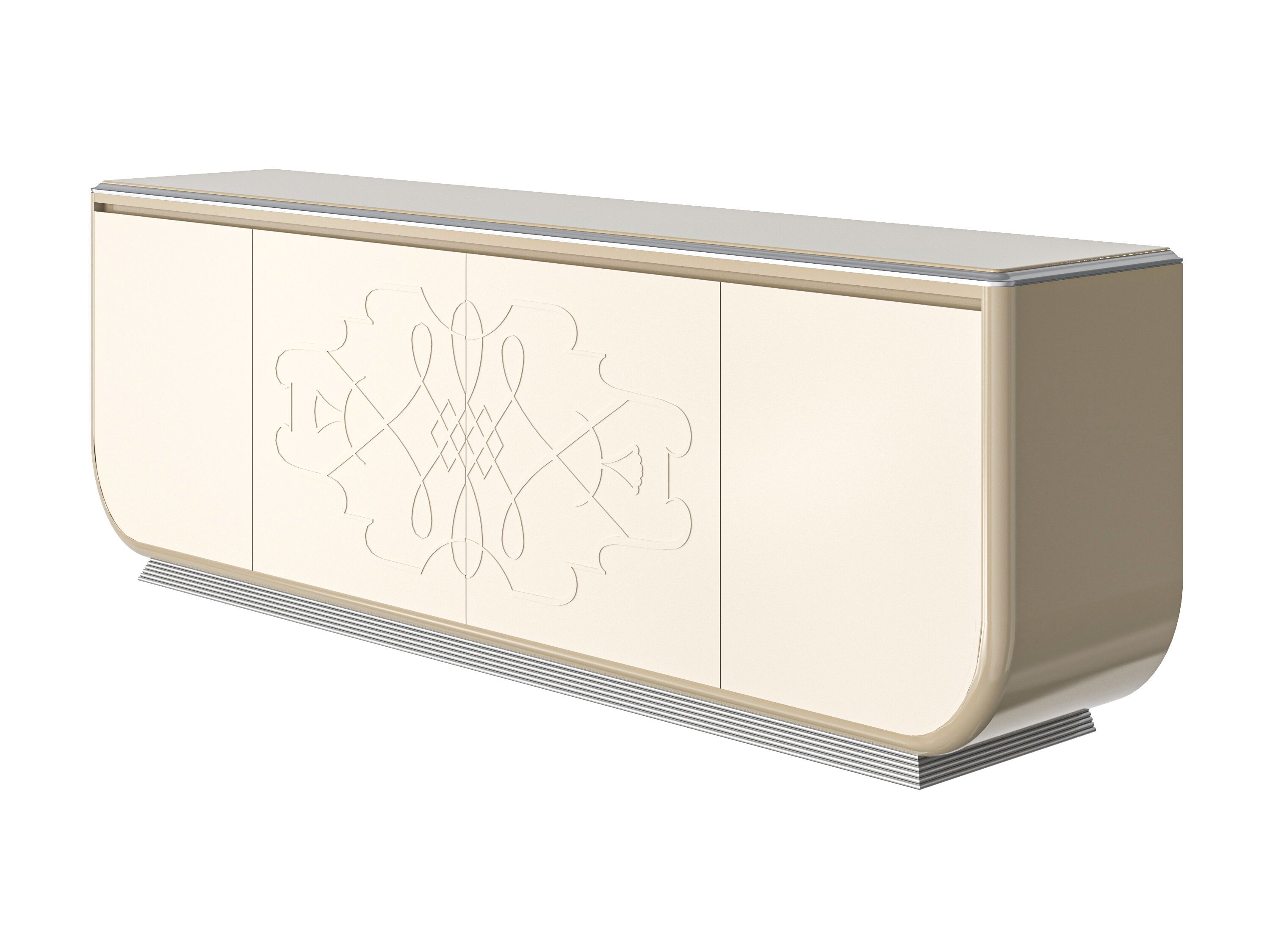 Шкаф из бука с распашными створками Modenese Luxury Interiors ECLECTIC ARCH-00038948 - Вид №1