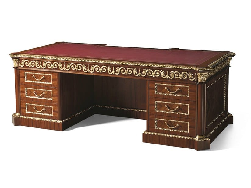 Стол из розового дерева с ящиками OAK Галерея ARCH-00076030 - Вид №1