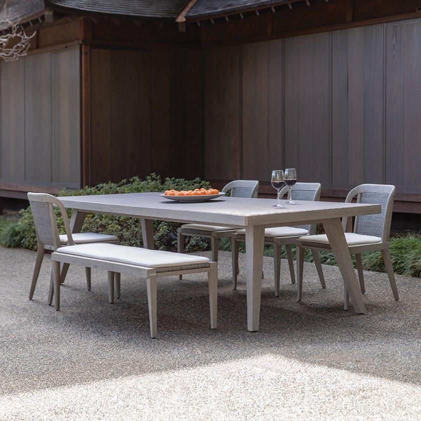 JANUS et Cie Садовое кресло из тика и янусфайбера® Rock garden sun-id-1474272 - Вид №4