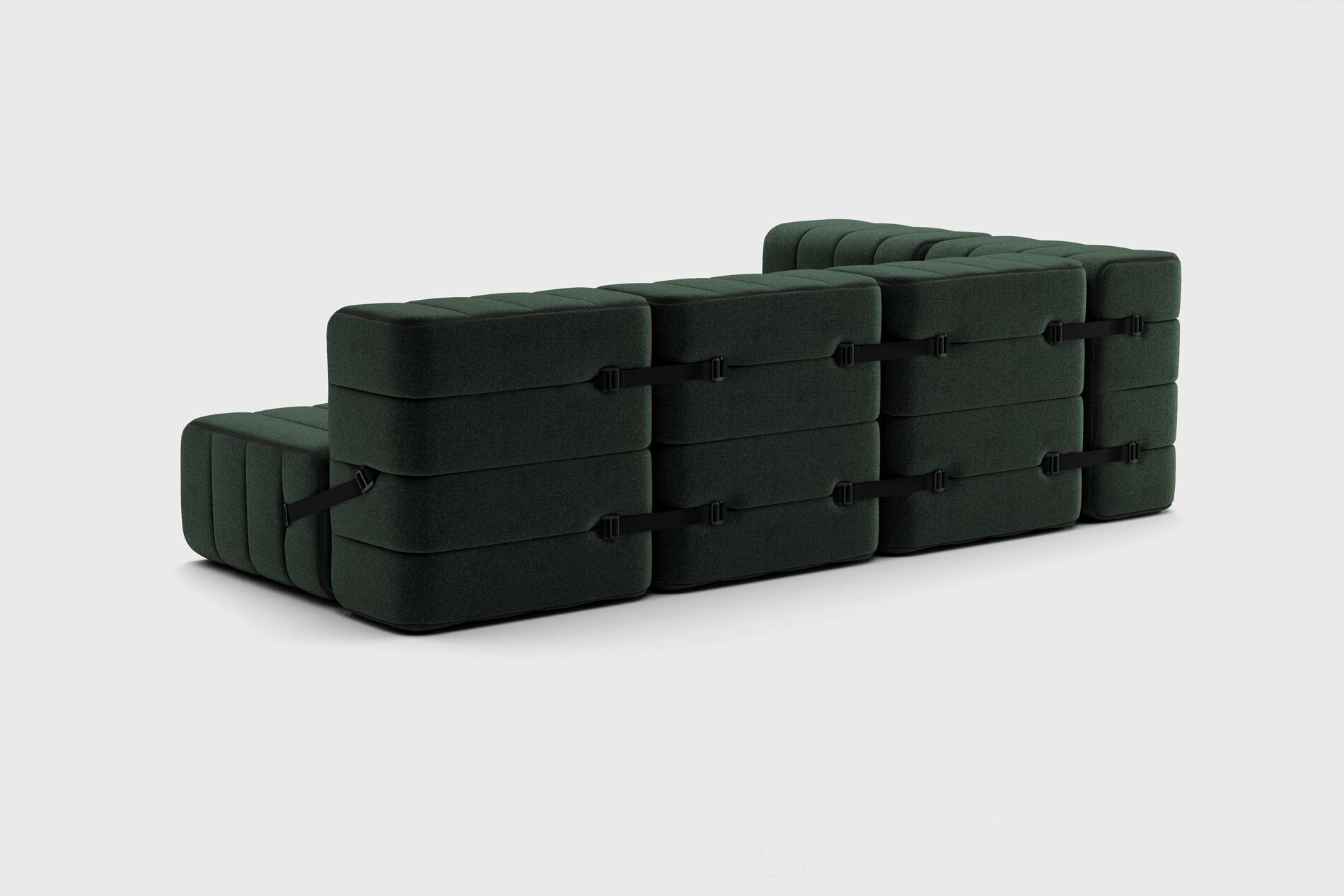 Модульный угловой диван из ткани AMBIVALENZ Curt ARCH-00061719 - Вид №42