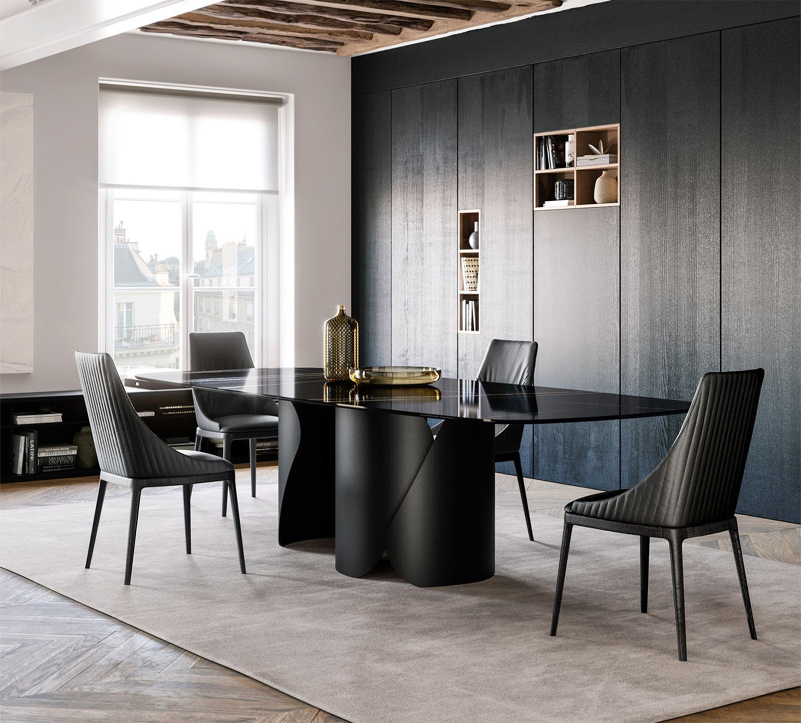 Прямоугольный керамический стол EFORMA Onda ARCH-00027873 - Вид №1