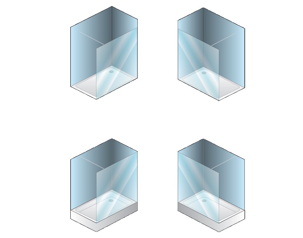 Душевая перегородка Walk In Terra ts open 00614  Словения Kolpa-San  - Вид №3