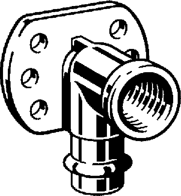 281 502 Модель 2225.5 Трубопроводные системы  Profipress  Водорозетки Santreyd  - Вид №1