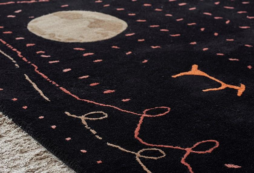 Toulemonde Bochart Прямоугольный шерстяной коврик ручной работы The designers sun-id-1360532 - Вид №1