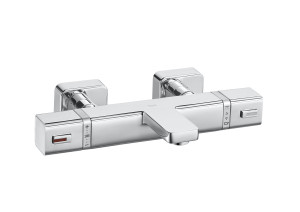 A5A121AC00 SQUARE - Смеситель для ванны и душа спасти ROCA T-1000