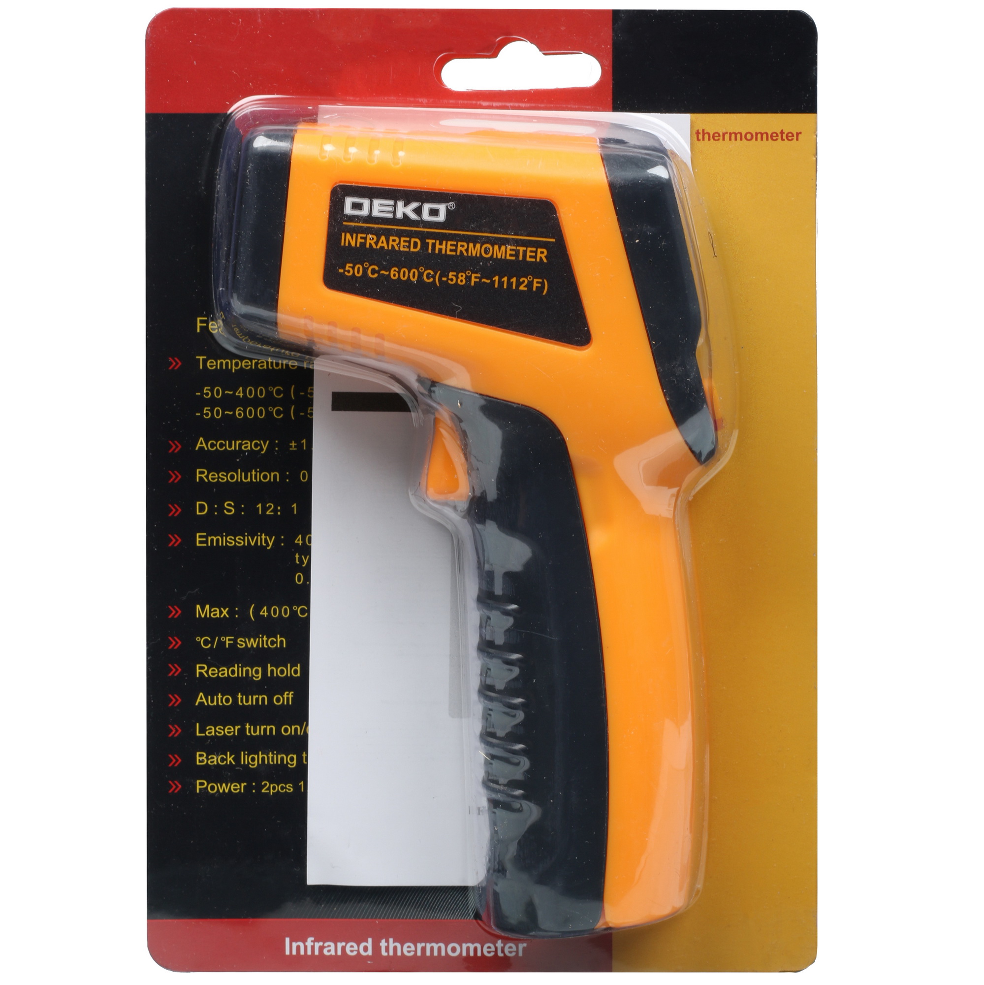 Пирометр DEKO CWQ02 5304446 STDN-0107647 - Вид №8