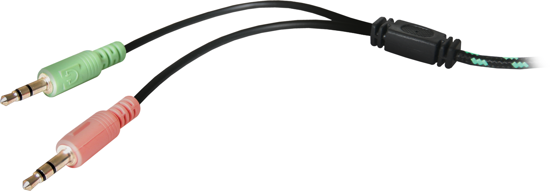 64122 игровая гарнитура warhead g-275 зеленый + черный, кабель 1,8 м Defender Santreyd  - Вид №4