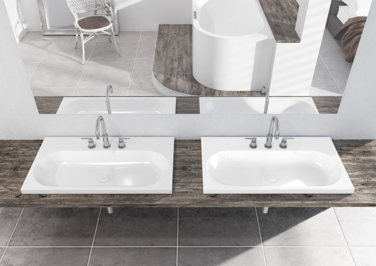 Умывальник KALDEWEI Сталь эмалированная 3056 448 теплый серый 60 30563319448 - Вид №9