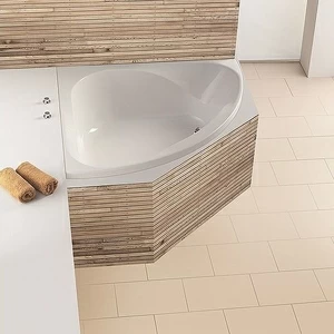 Ванна угловая SPECTRA 140 см с аэромассажной системой Deluxe