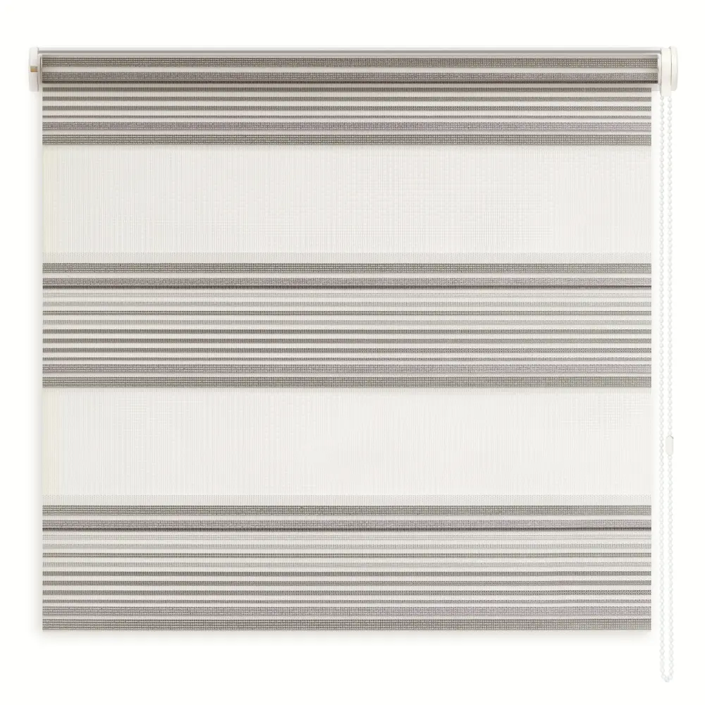 Штора рулонная день-ночь Verona 120x250 см серая MIAMOZA STLM-2175725