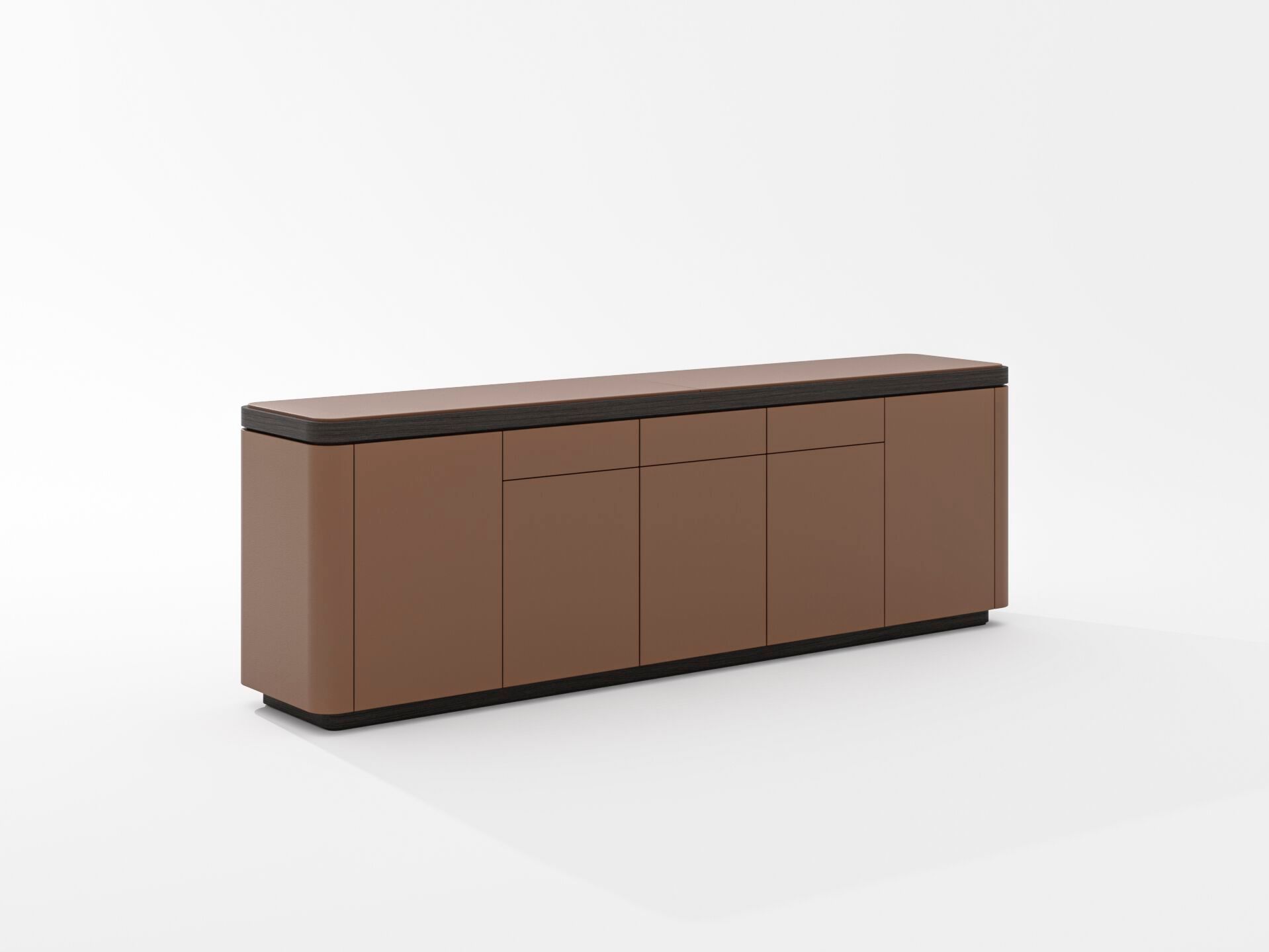 Кожаный офисный шкаф PROF Flow ARCH-00123767 - Вид №25