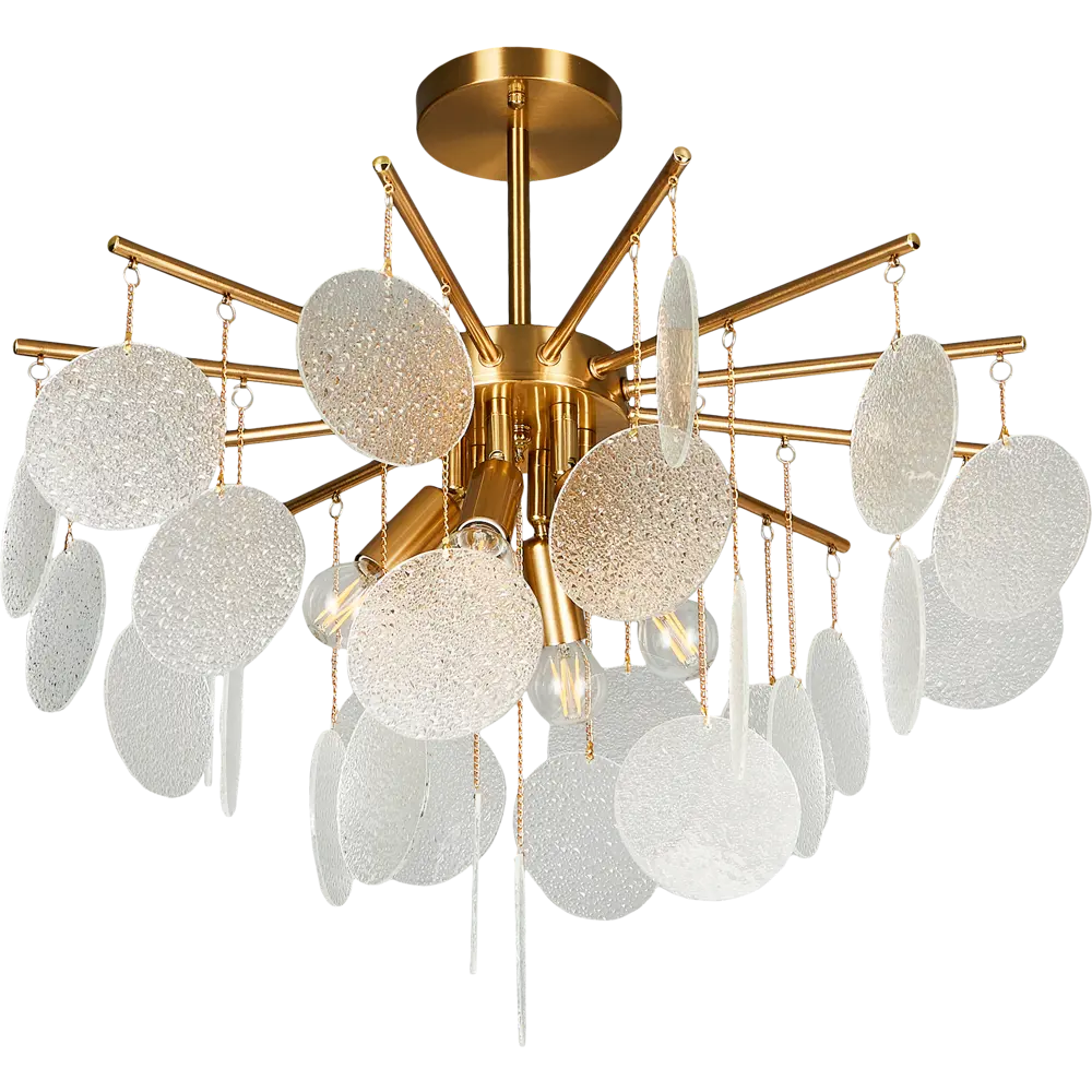 DE CITY Бриз - Люстра на штанге с шестью плафонами для гостиной 88038428 STLM-0912991 - Вид №2