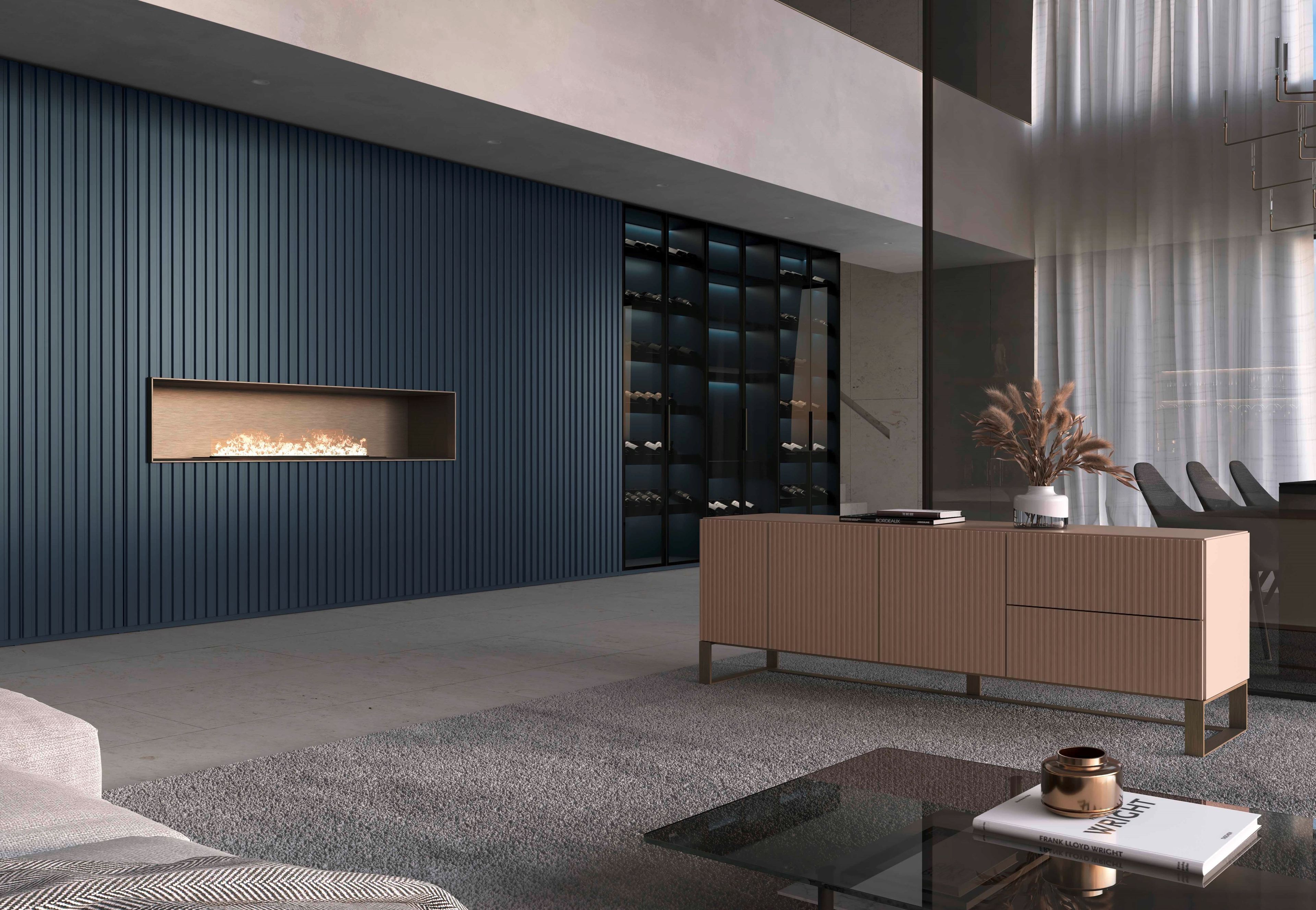 Деревянный шкаф с распашными дверями Olivieri ARCH-00087172 - Вид №8