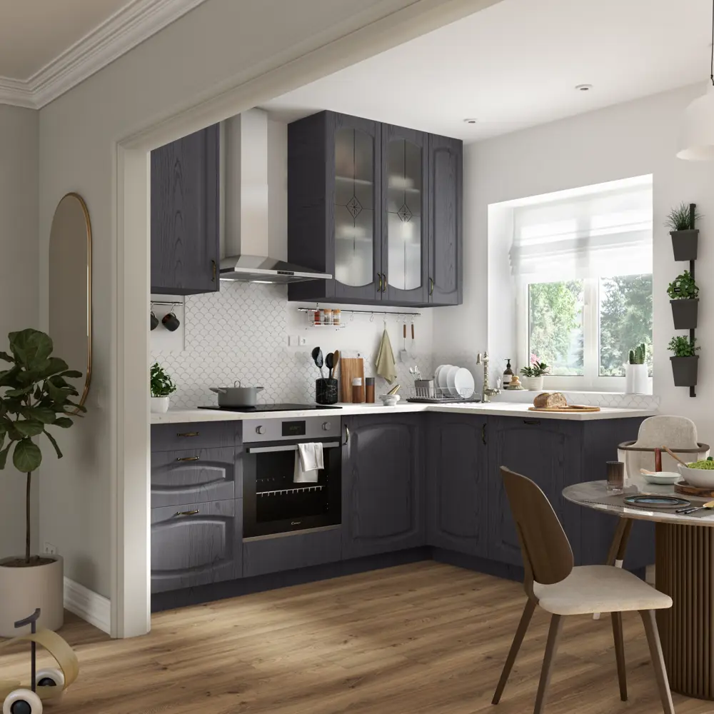 Каркас напольный DELINIA ID для кухни 45x76.8x56 см белый 82000357 STLM-0862780 - Вид №7