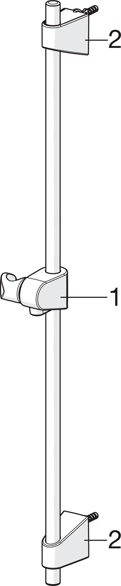 Oras 254600 Душевая штанга 254600 Apollo Хром  - Вид №4