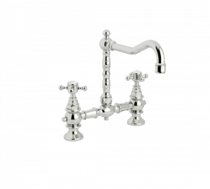 Gentry Home Центр смесителя для раковины до центра два отверстия под смеситель мм Antique Nickel GH100508