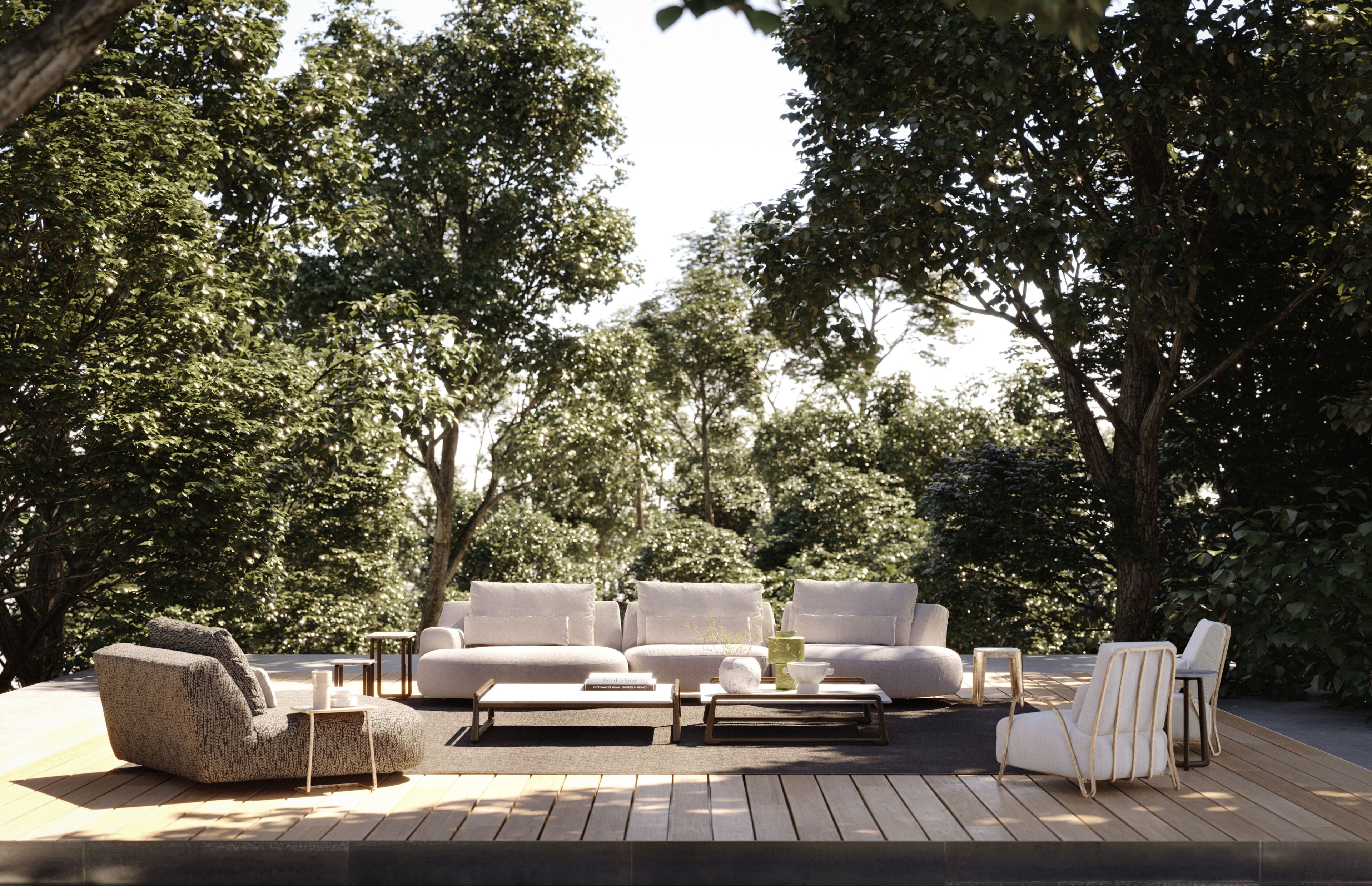 Тканевое садовое кресло Exteta Moonlight ARCH-00093165 - Вид №18