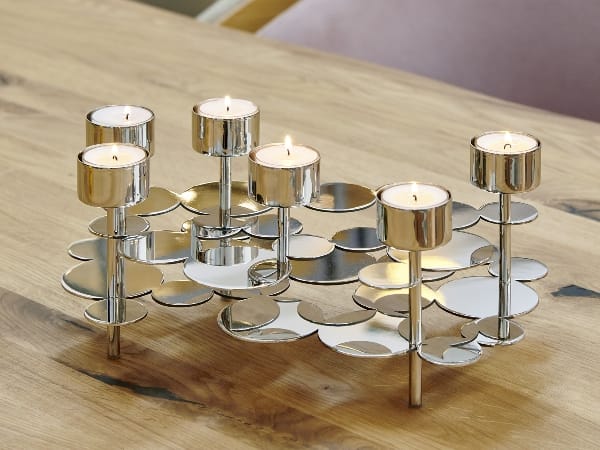 Подсвечник из нержавеющей стали LAMBERT CLOUD ARCH-00123522 - Вид №1