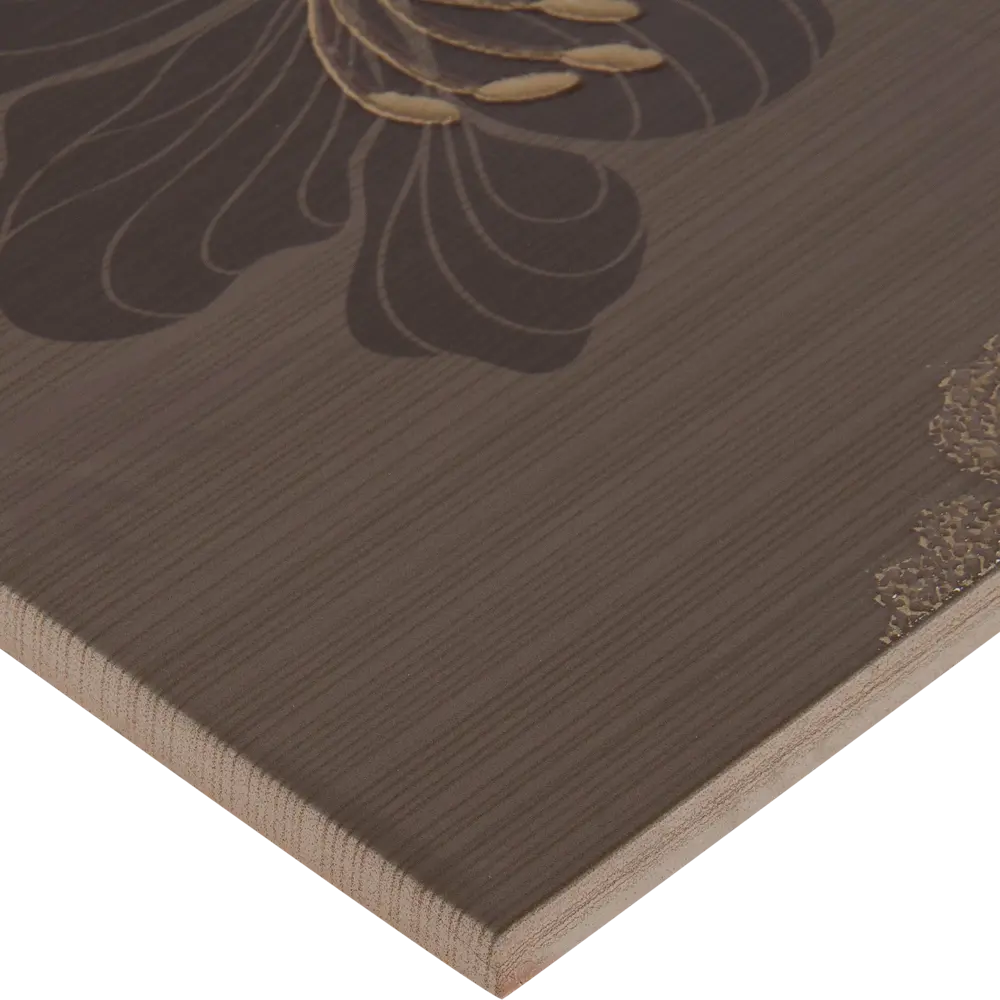 Декор «Элегия» 19.8х39.8 см цвет тёмный LB CERAMICS STLM-2070801 - Вид №1