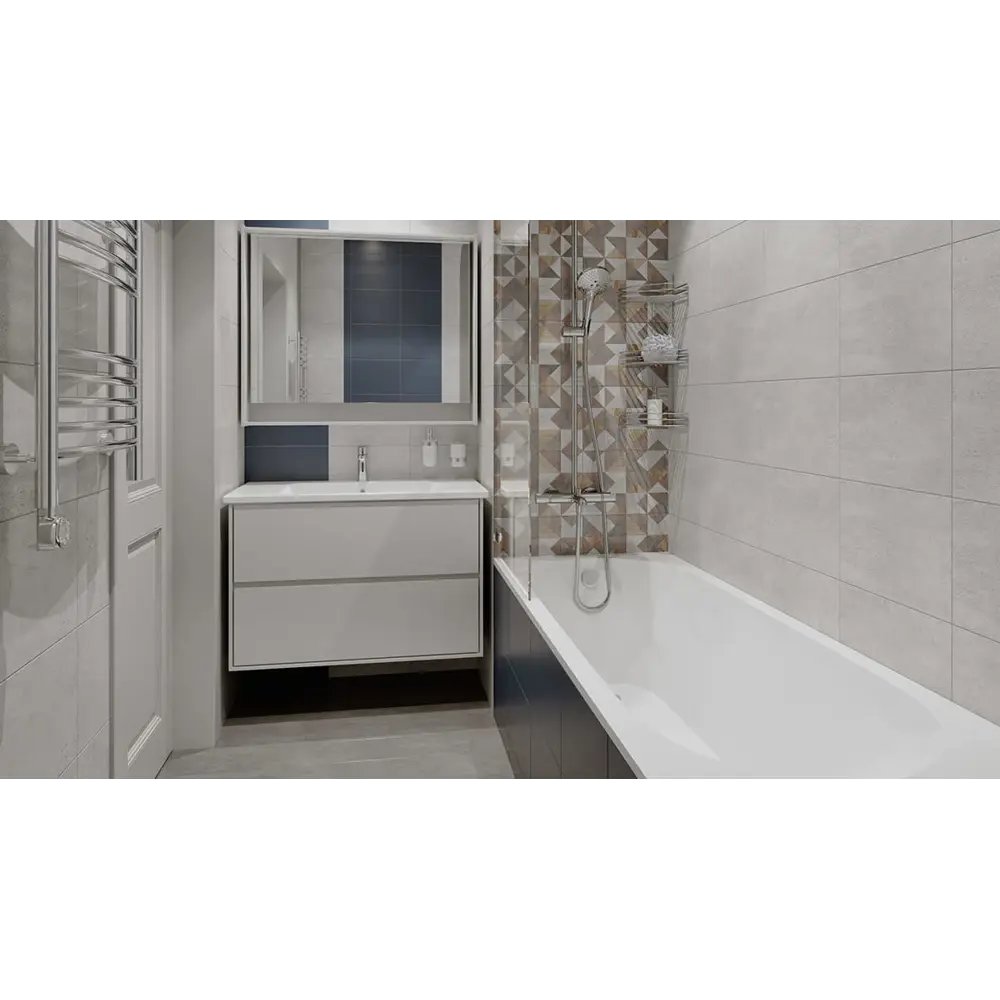 Плитка настенная Wood «Мозаик» 35x25 см 1.4 м2 BELANI STLM-2190937 - Вид №7