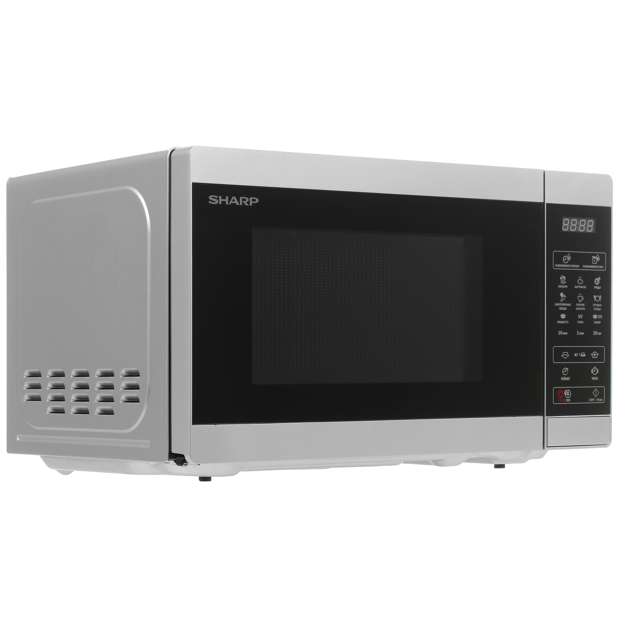 8196097 Микроволновая печь Sharp R6800RSL серебристый STDN-0082685 - Вид №1