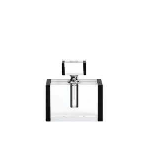 600910-CB ABHIKA БУТЫЛКА ДЛЯ ДУХОВ BEVER LUI CLEAR/BLACK