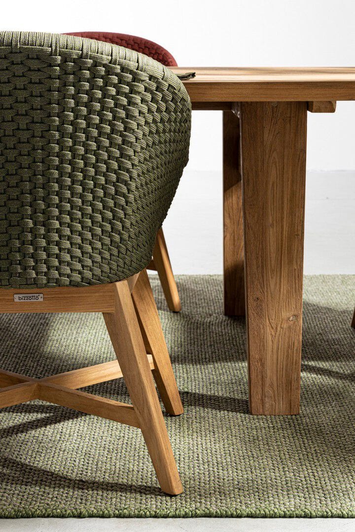 Веревочный садовый стул с подлокотниками BIZZOTTO Coachella ARCH-00122511 - Вид №4