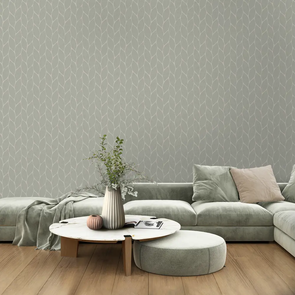 Обои флизелиновые Wallsecret Siam темно-серые 1.06 м 89432851 STLM-1573094 - Вид №4