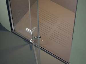 Керамический нескользящий поддон для душа