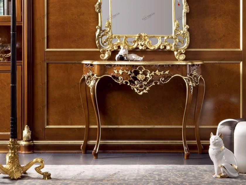 Modenese Gastone Прямоугольная деревянная консоль Bella vita sun-id-1353100