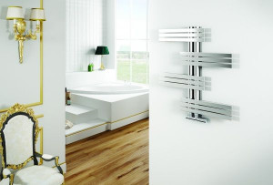 3551730130024 Cordivari Babyla, полотенцесушитель водяной 650/600, цвет полированное золото